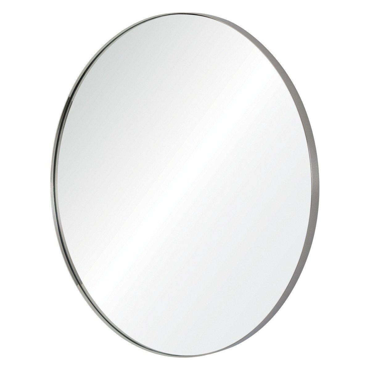 Mirror Home Round Stainless Steel Wall Mirror by Mirror Home - at FIG LINENS AND HOME - 2