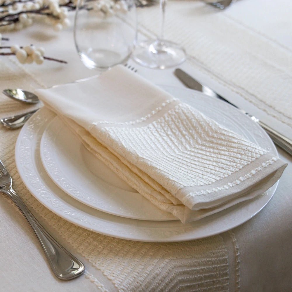 Lifestyle - Napkin - Bianca Table Linens by Mode Living | Fig Linens