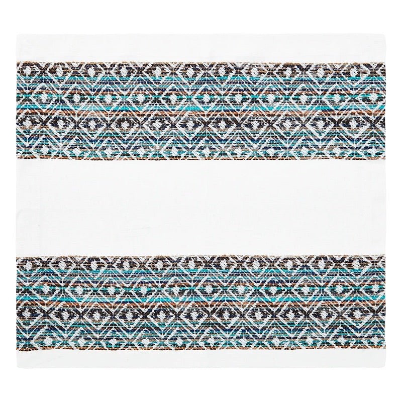 Cuzco Blue & Gray Cloth Napkins by Mode Living