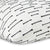 Closeup - Ombre Embroidered Pillow by Mode Living | Fig Linens