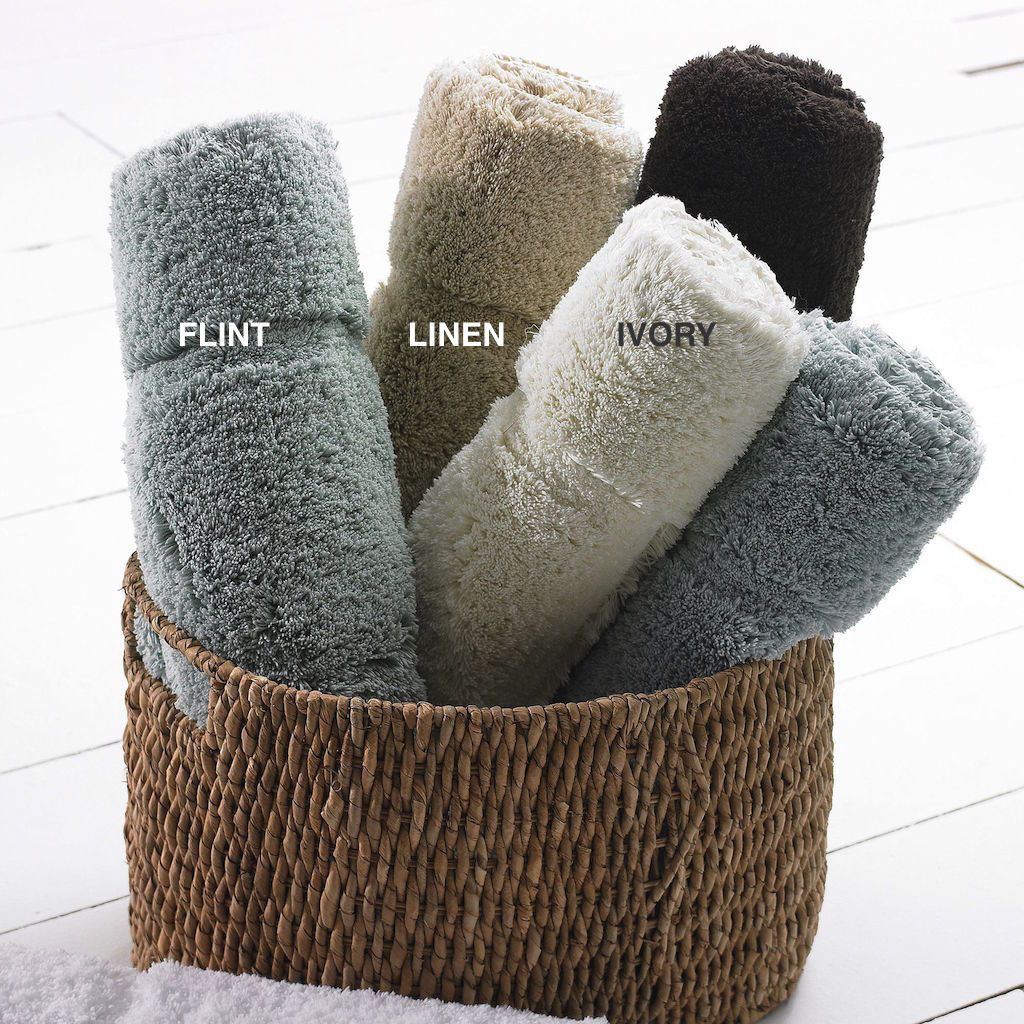 Fig Linens - Tiffany Bath Rug by Peacock Alley