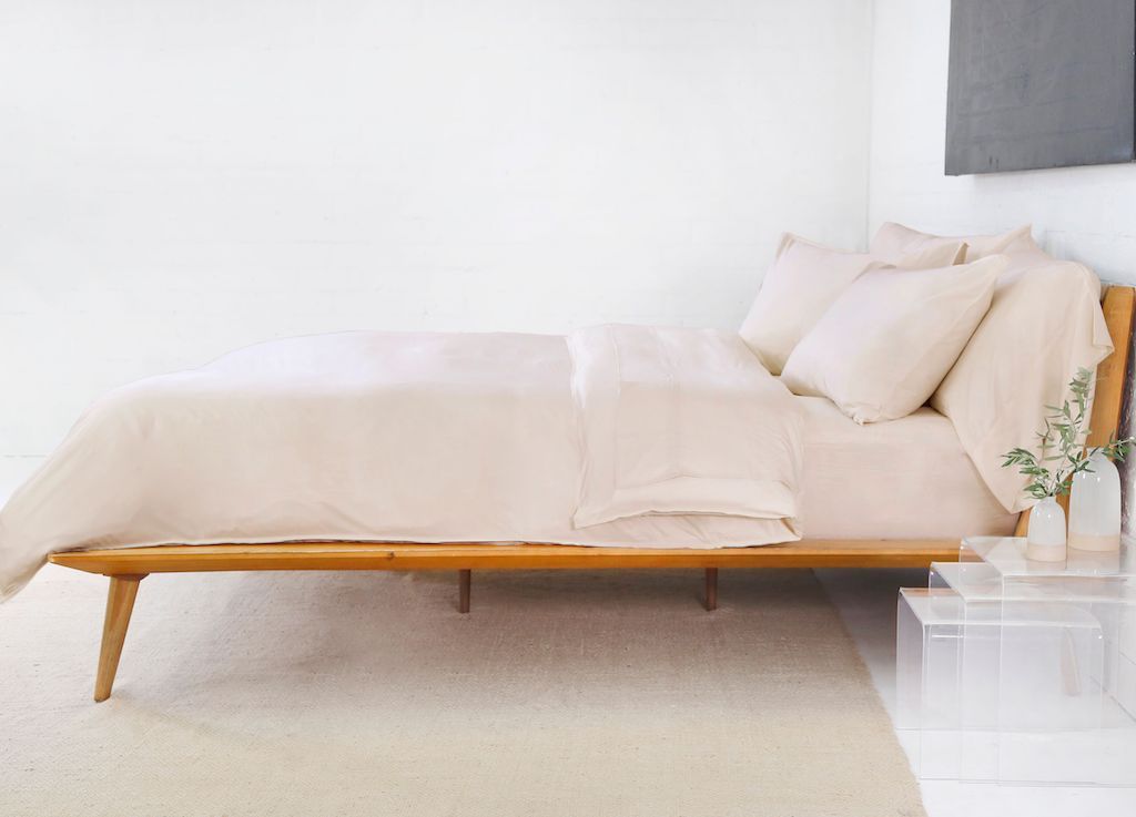 Parker Sand Bamboo Duvet Cover, Sheets, Shams and Cases by Pom Pom at Home | Fig Linens