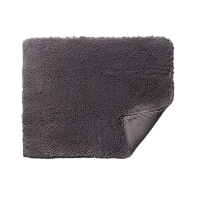 Fig Linens - Scandia Home Indulgence Bath Rug - Charcoal