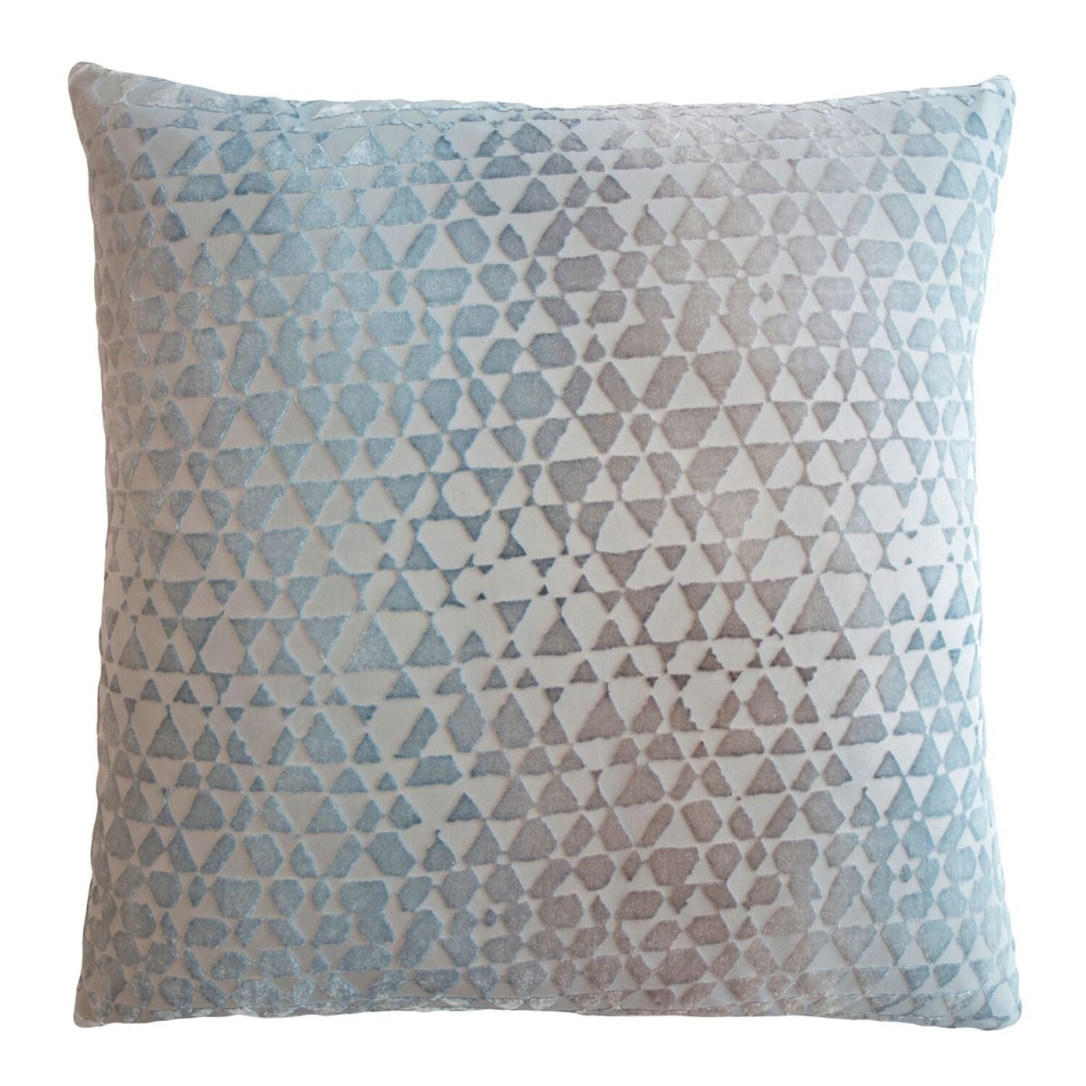 Triangles Velvet Pillows by Kevin O'Brien Studio | Fig Linens