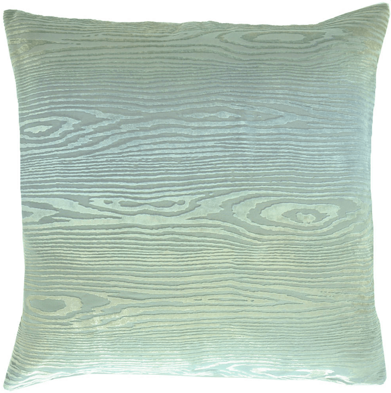 Woodgrain Ice Velvet Pillows by Kevin O'Brien Studio | Fig Linens