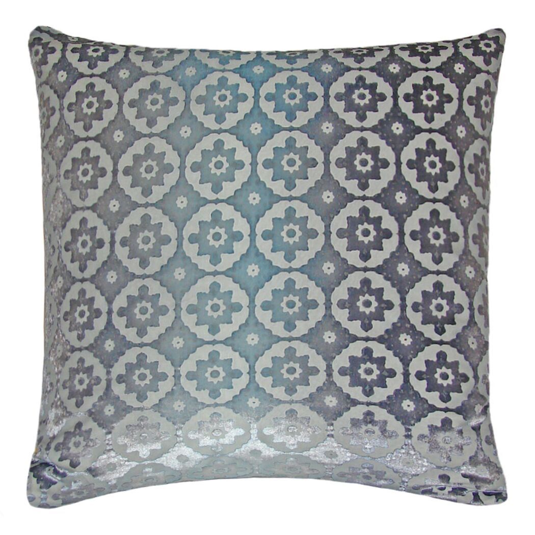Fig Linens - Small Moroccan Velvet Pillow Dusk Pillows Kevin O'Brien Studio
