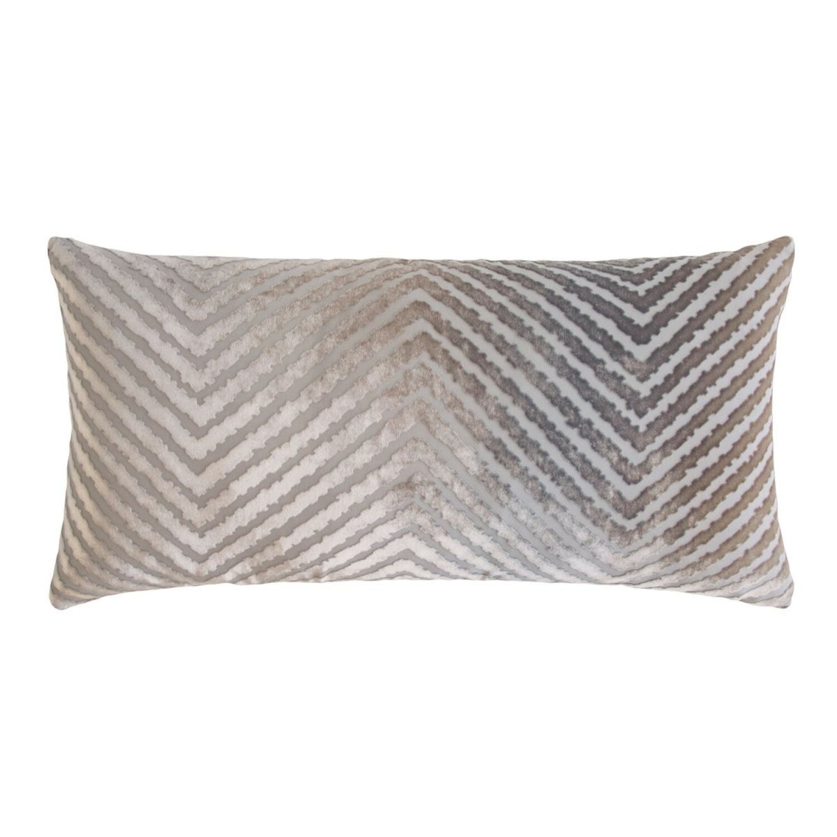 Coyote Chevron Velvet Pillows by Kevin O'Brien Studio | Fig Linens
