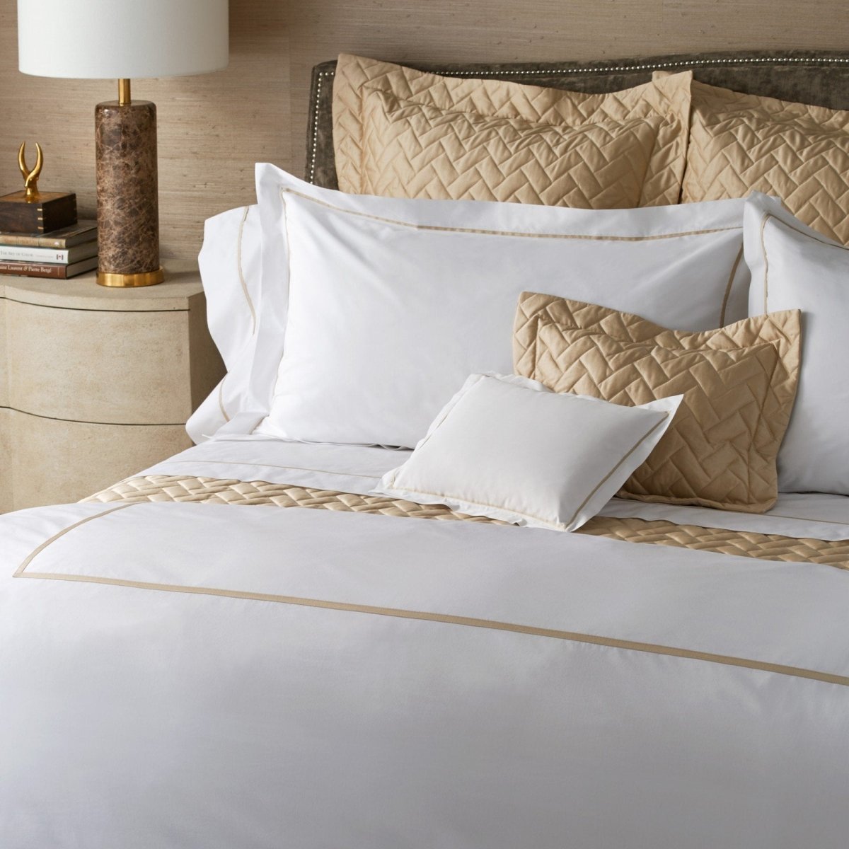 Fig Linens - Matouk Luxury Bed Linens - Gatsby