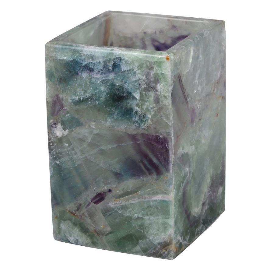Fig Linens - Mike and Ally Fluorite Brush holder