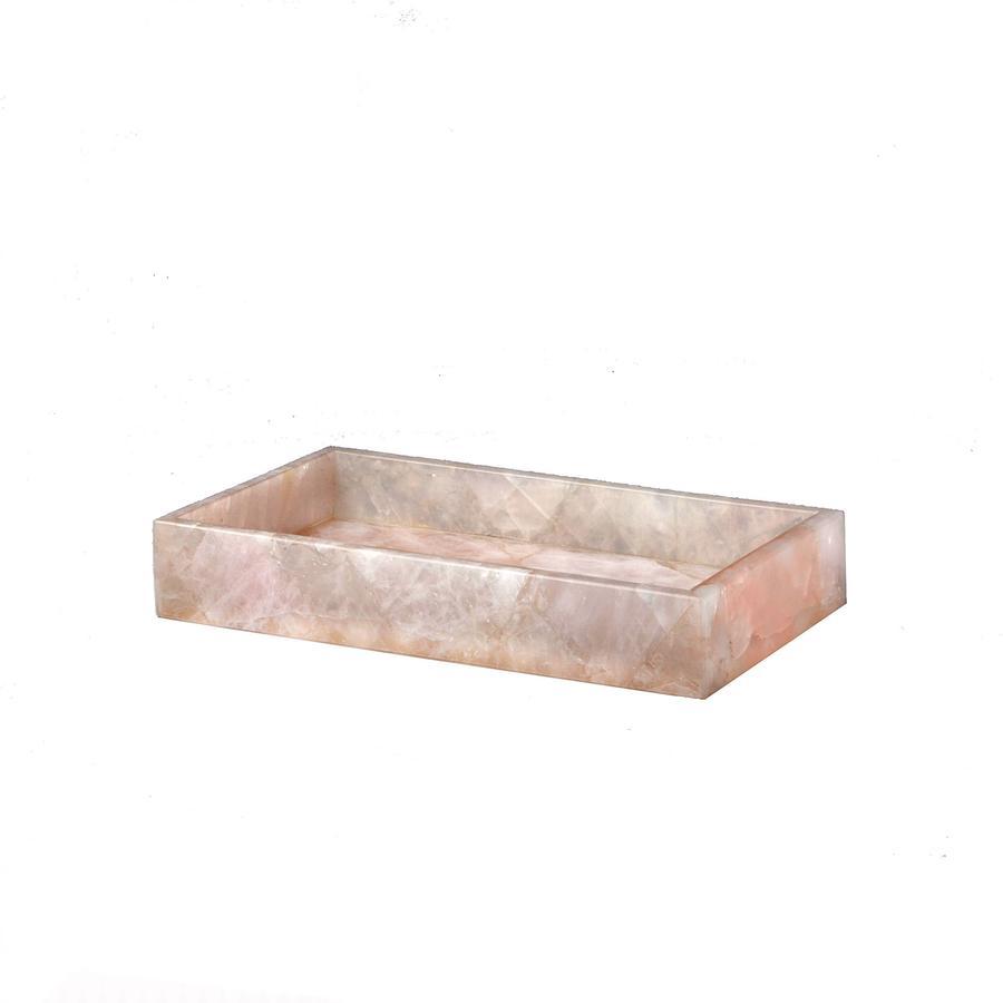 Taj Rose Quartz Tray by Mike + Ally | Fig Linens