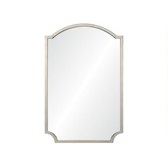 Antiqued Silver Leaf Wall Mirror by Mirror Image Home | Fig Linens