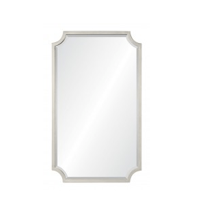 Antiqued Silver Leaf Wall Mirror by Mirror Image Home | Fig Linens