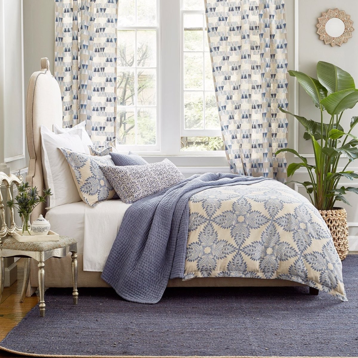 Dasati Bedding | John Robshaw Duvet Set at Fig Linens and Home