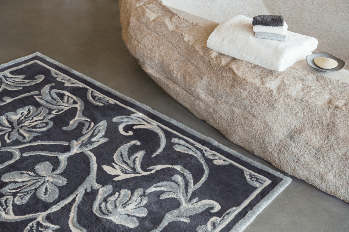 Fig Linens - Dynasty Rug by Abyss and Habidecor - Lifestyle