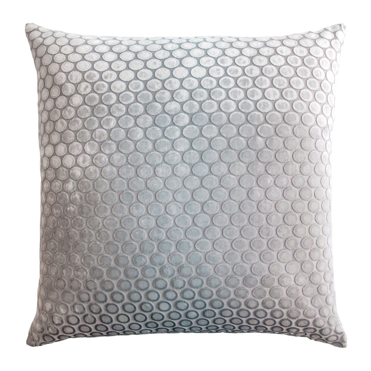 Dots Robin's Egg Velvet Pillows by Kevin O'Brien Studio | Fig Linens
