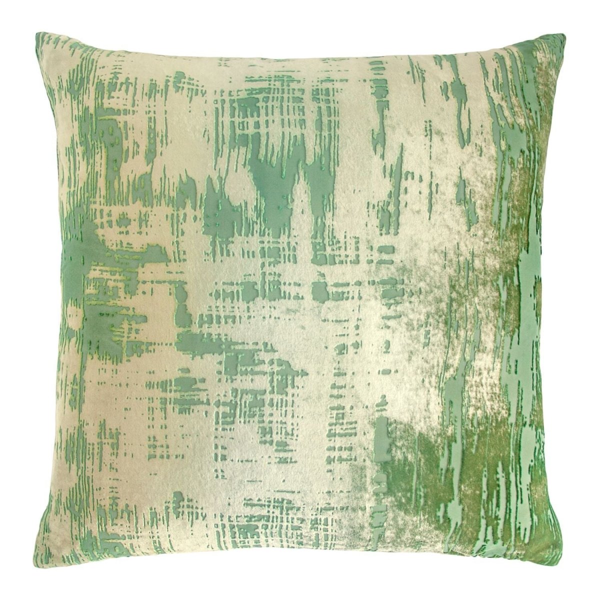 Brush Stroke Grass Velvet Pillows Kevin O'Brien Studio | Fig Linens