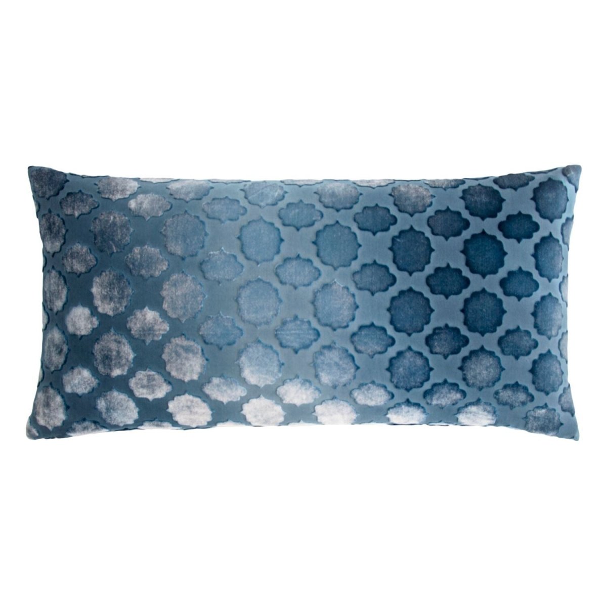 Mod Fretwork Velvet Pillows by Kevin O'Brien Studio | Fig Linens