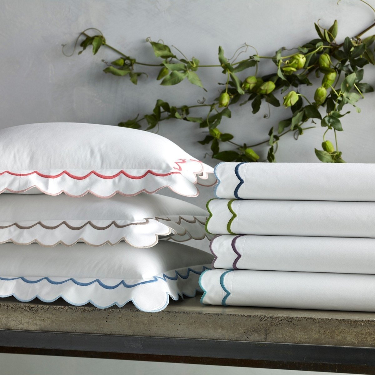 India Sheets, shams, duvets by Matouk | Fig Linens and Home