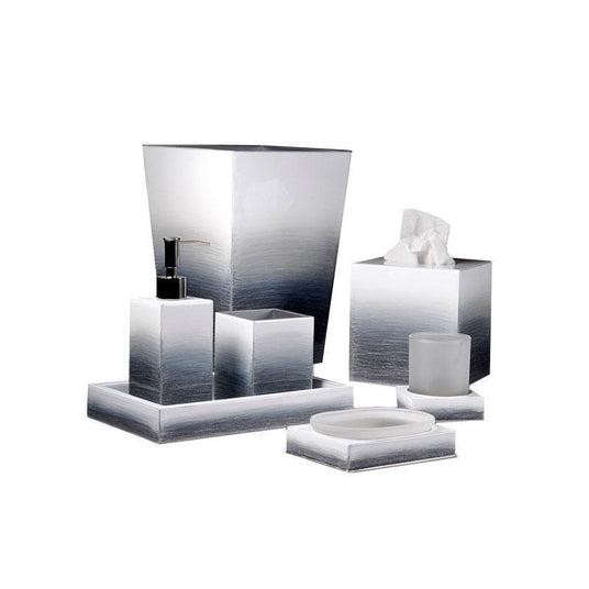 Gray & Silver Ombre Bath Accessories by Mike + Ally | Fig Linens
