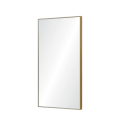 Mirror Image Home - Large Burnished Brass Wall Mirror | Fig Linens
