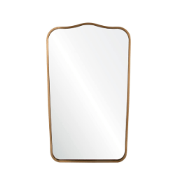 Mirror Image Home - Antiqued Light Bronze Wall Mirror | Fig Linens