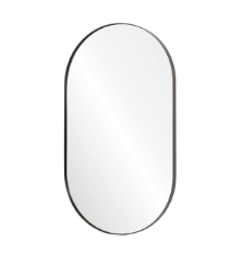 Mirror Image Home - Black Nickel Wall Mirror | Fig Linens