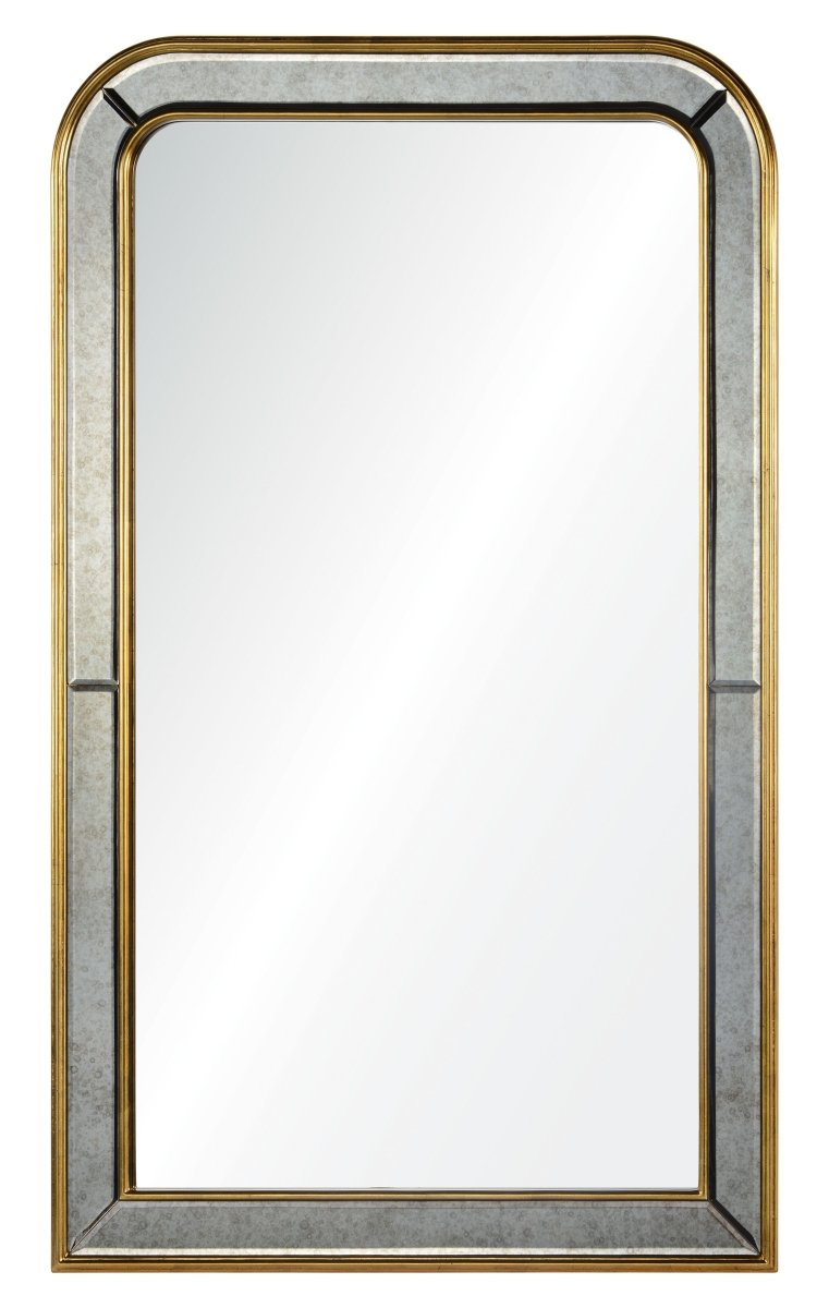 Mirror Image Home - Burnished Gold Philipe Mirror by Barclay Butera | Fig Linens