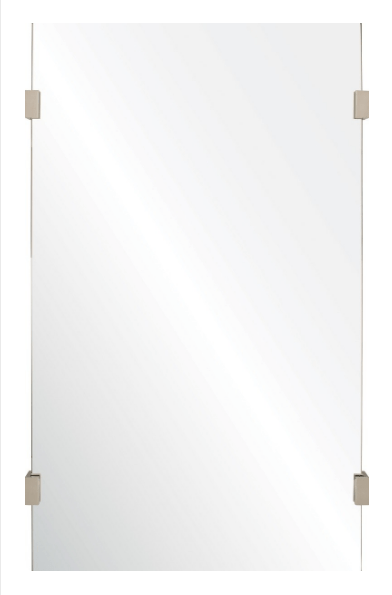 20664 Rectangle Wall Mirror by Mirror Image Home | Fig Linens