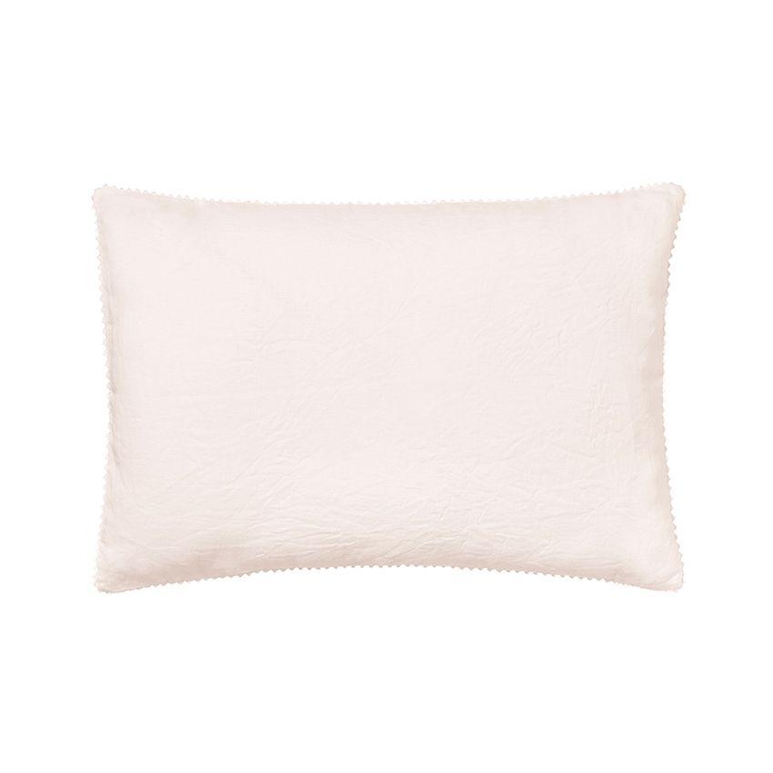 Fig Linens - Alexandre Turpault Bedding - Nouvelle Vague Pink Sham