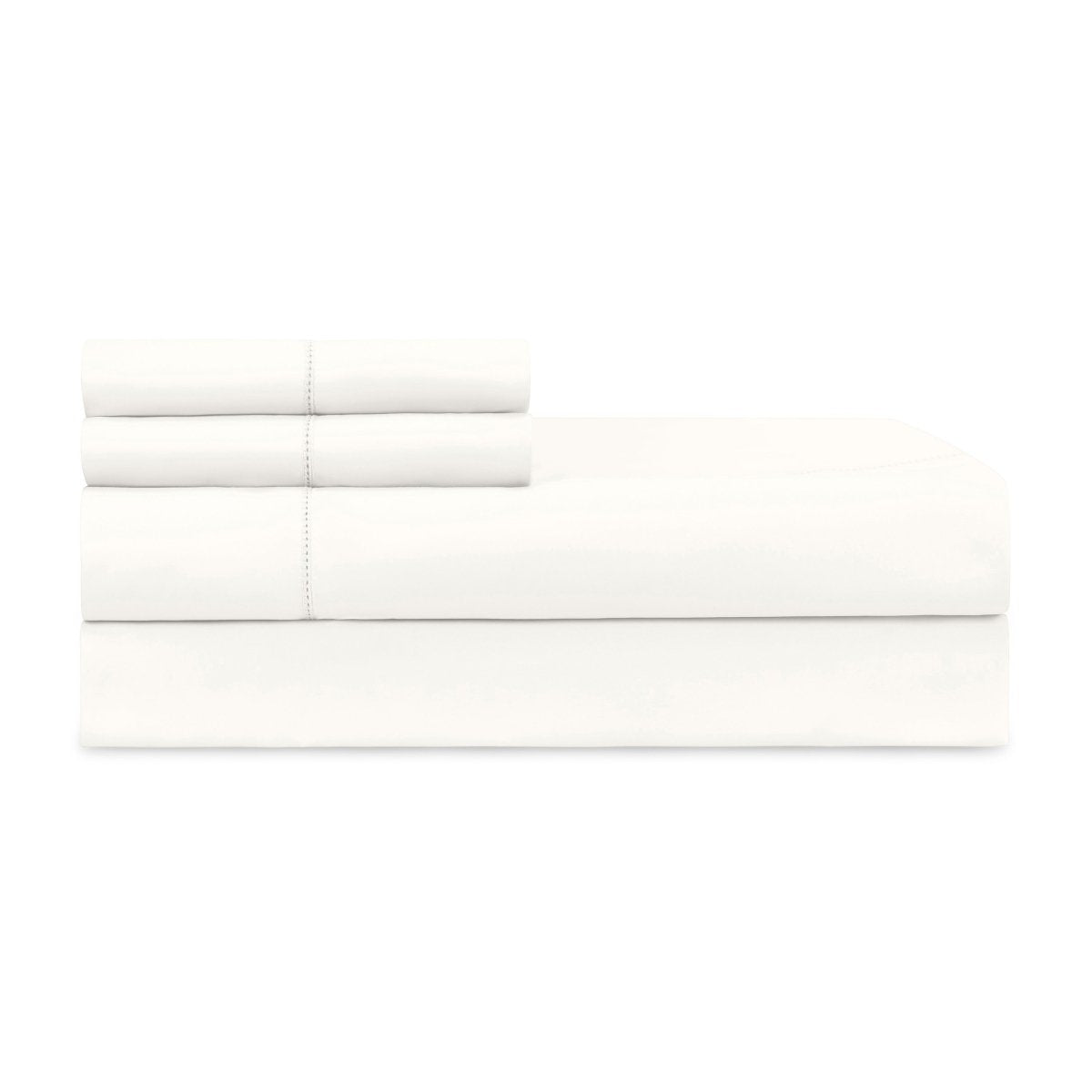 Sheets and Cases Natural White - Darcy Bedding by Home Treasures at Fig Linens and Home