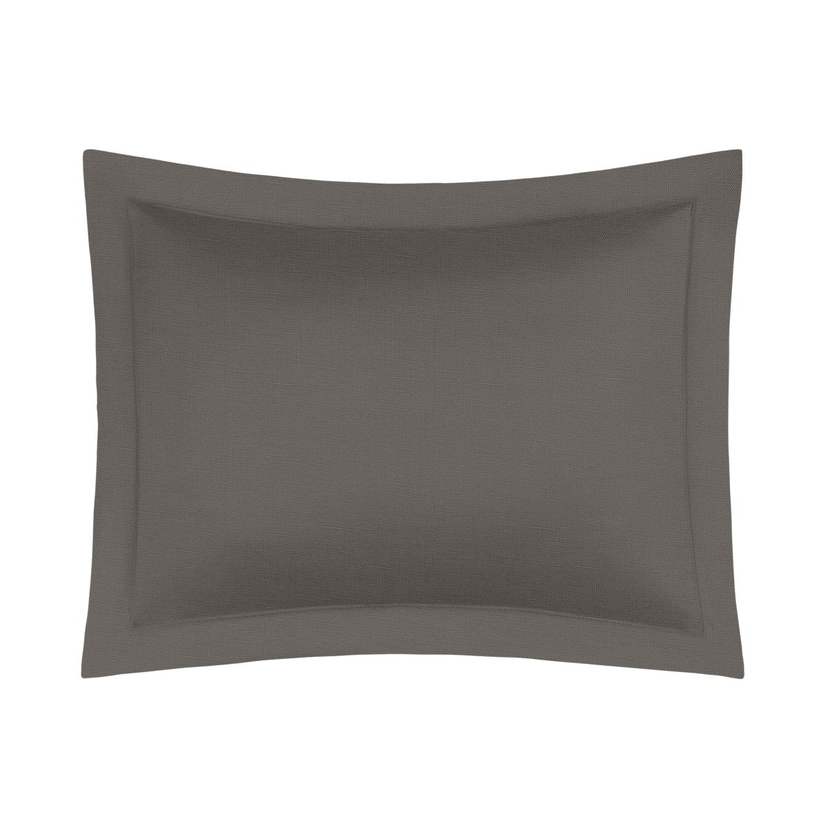 Pillow Sham in Steel Grey | Home Treasures Provenza 100% Linen Bedding at Fig Linens and Home