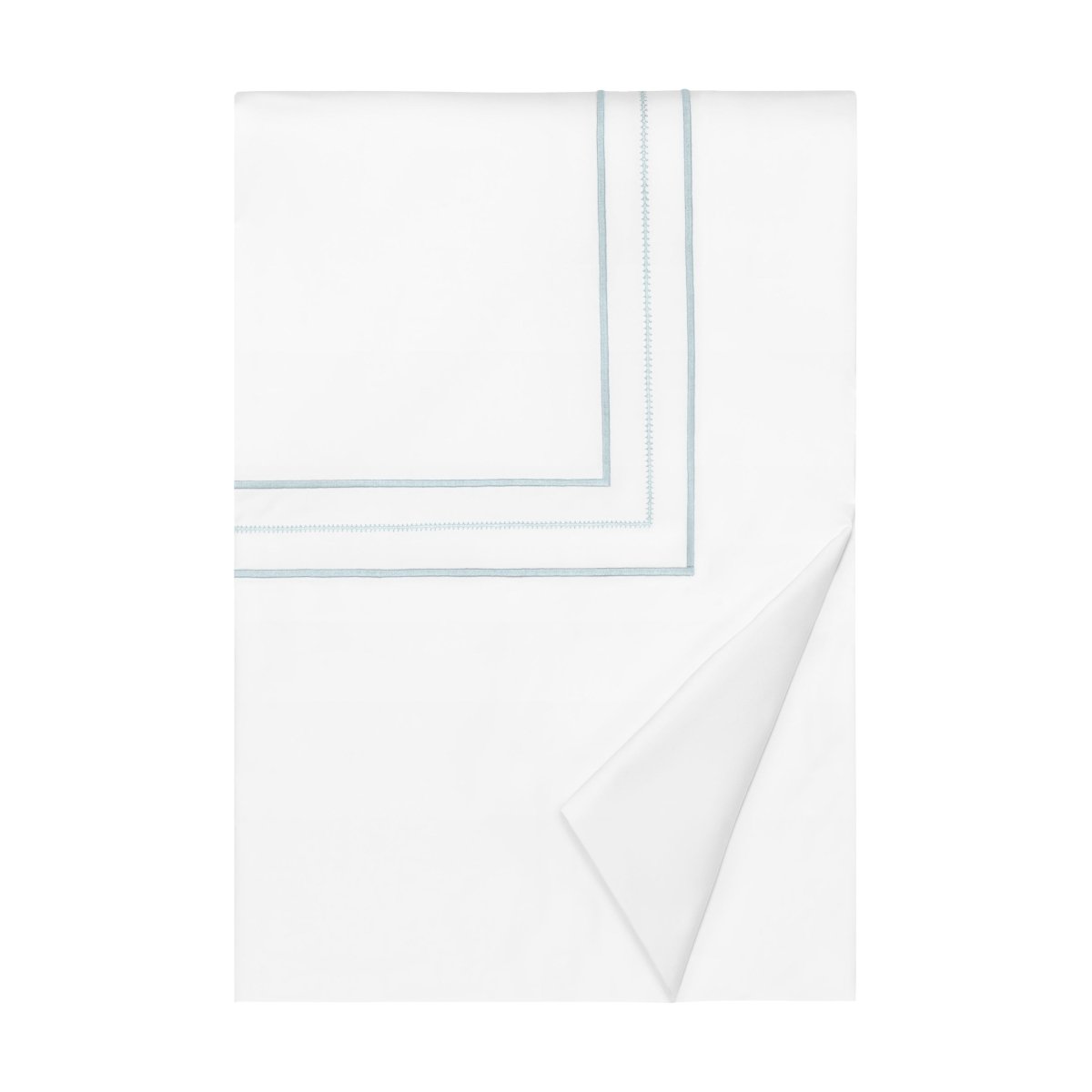 Triad Duvet Cover in White and Sion - Home Treasures at Fig Linens and Home