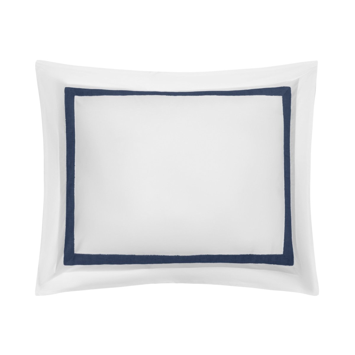 Pillow Sham - Yves Bedding by Home Treasures in Solid Navy Blue at Fig Linens and Home