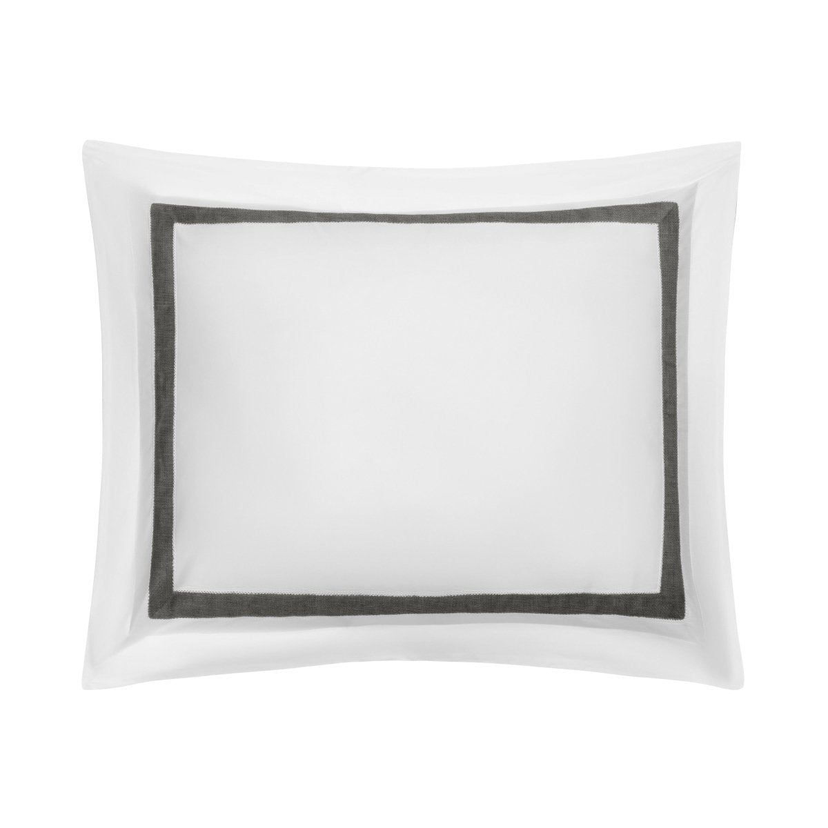 Pillow Sham - Yves Bedding by Home Treasures in Solid Steel Gray at Fig Linens and Home