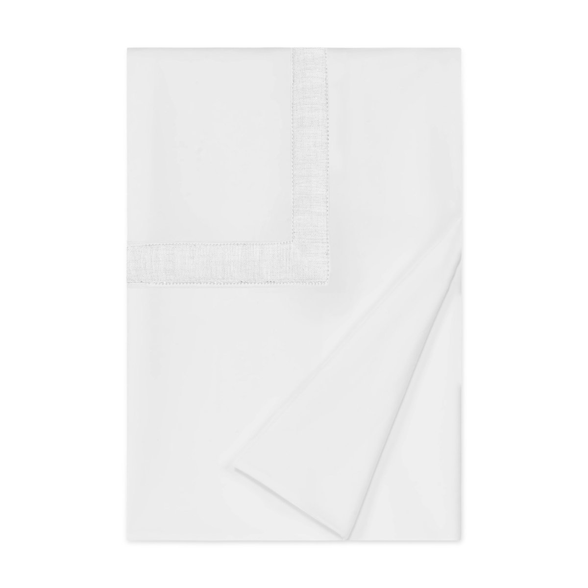 Duvet Cover - Yves Bedding by Home Treasures in Solid White at Fig Linens and Home