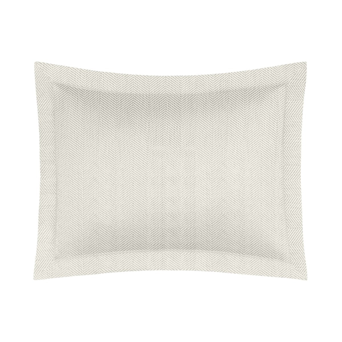 Pillow Sham - Home Treasures Zebra Bedding in Herringbone Antique Cream