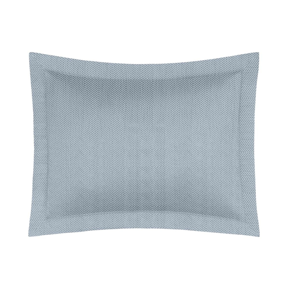 Pillow Sham - Home Treasures Zebra Bedding in Herringbone Light Blue