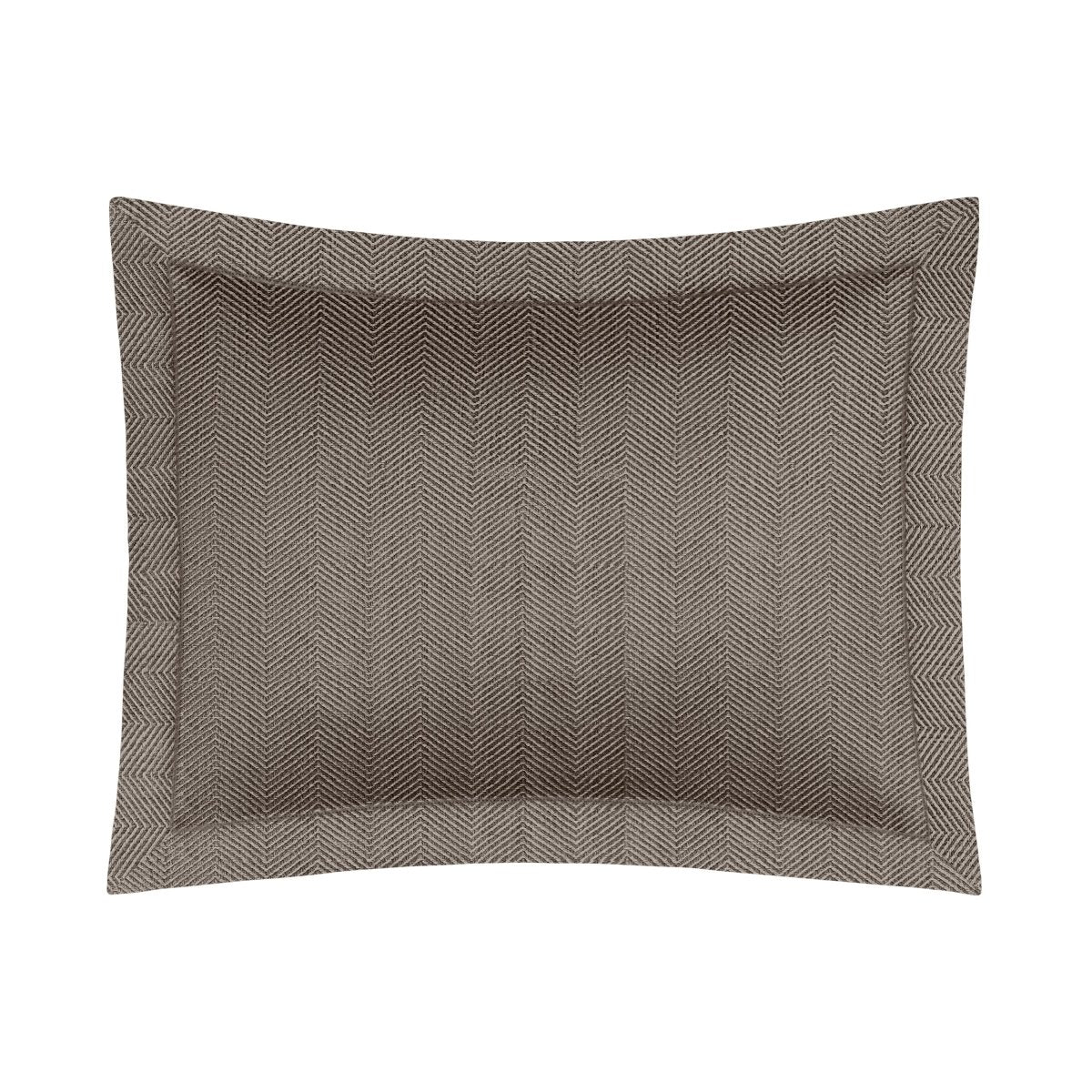 Pillow Sham - Home Treasures Zebra Bedding in Herringbone Taupe