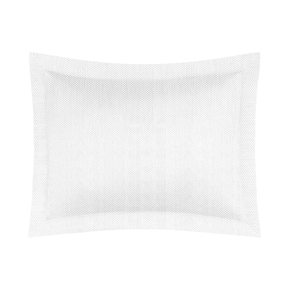 Pillow Sham - Home Treasures Zebra Bedding in Herringbone White
