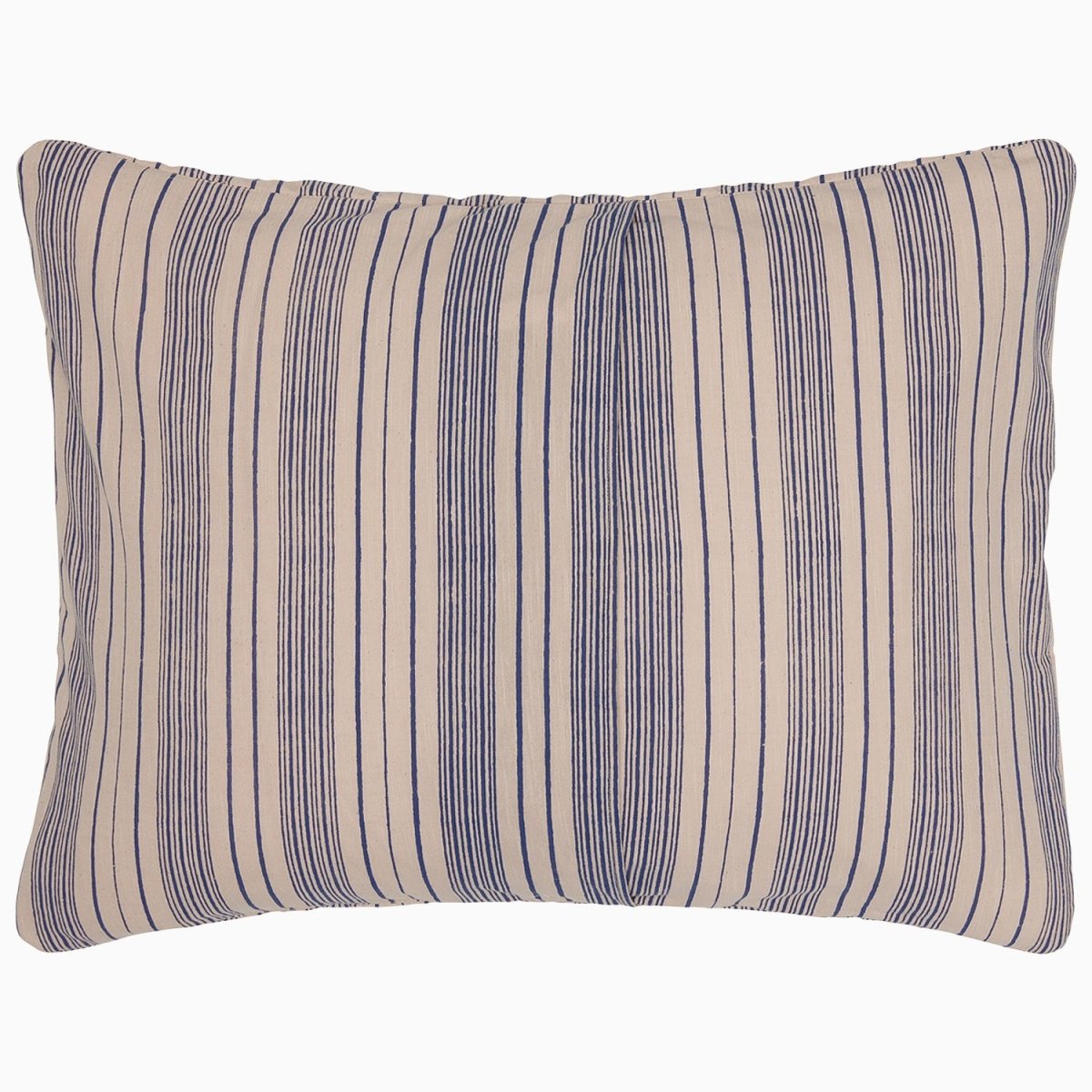 Darika Indigo Pillow Sham by John Robshaw at Fig Linens and Home - Back View