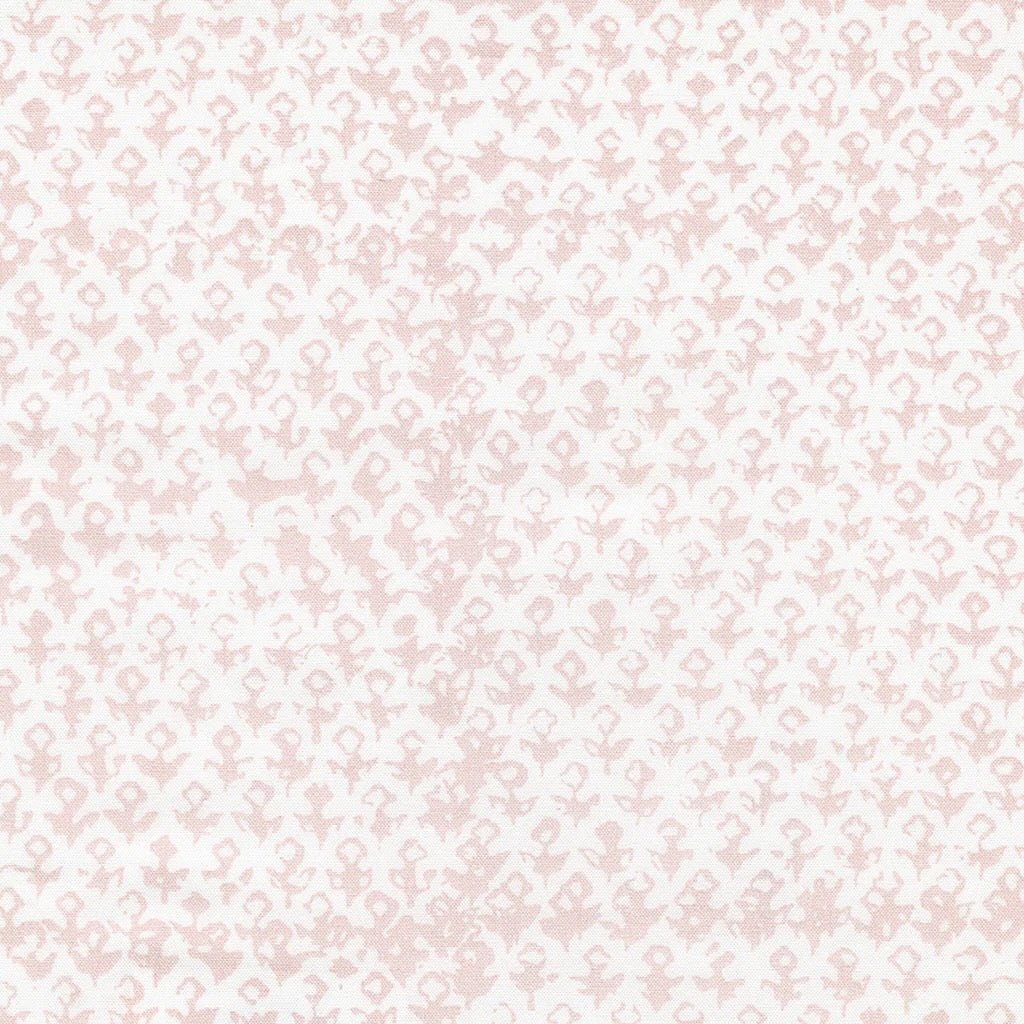 John Robshaw Textiles Fabric Swatch - 200 Thread Count Poseti Lotus Organic Cotton