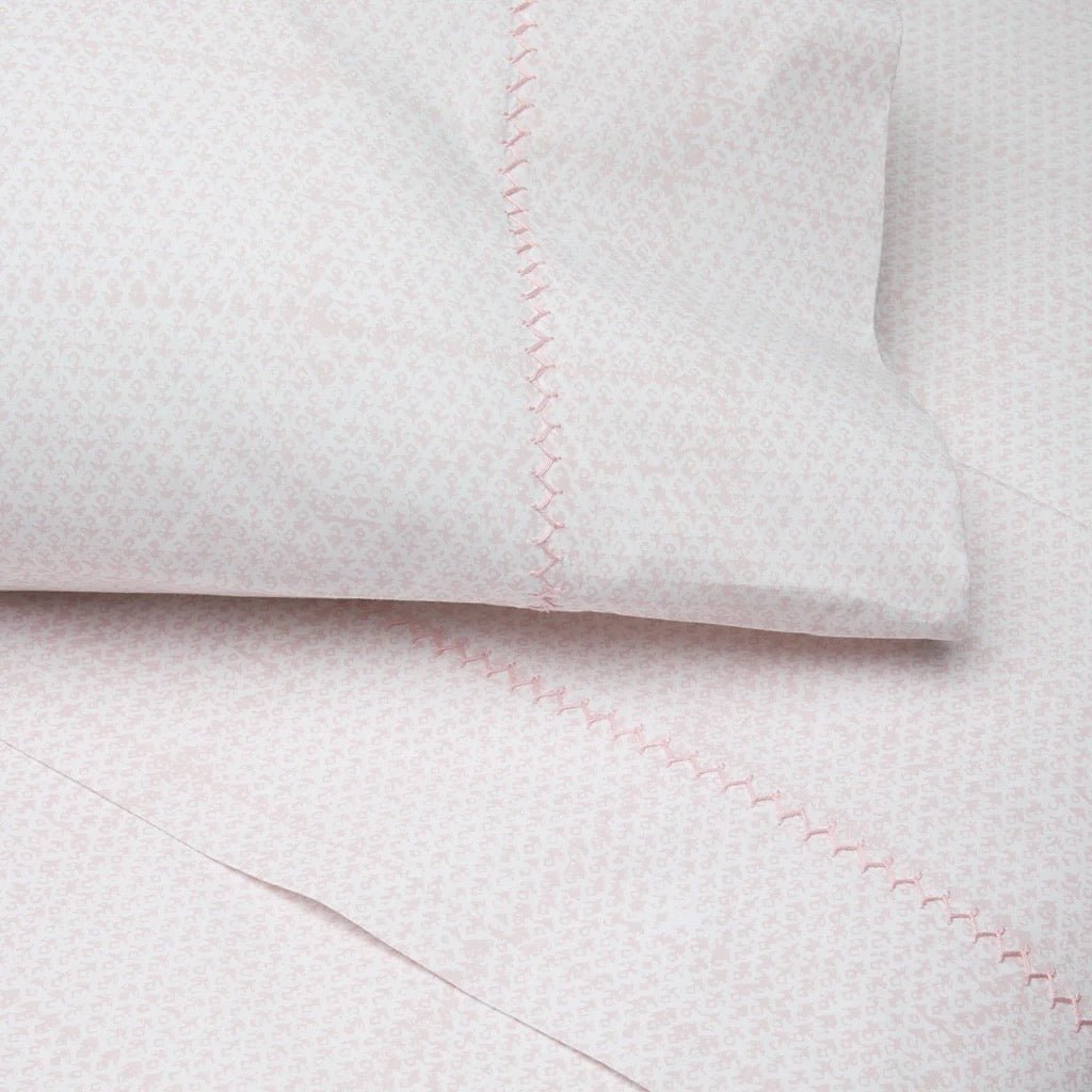 Poseti Lotus Organic Cotton Sheet Set by John Robshaw at Fig Linens and Home