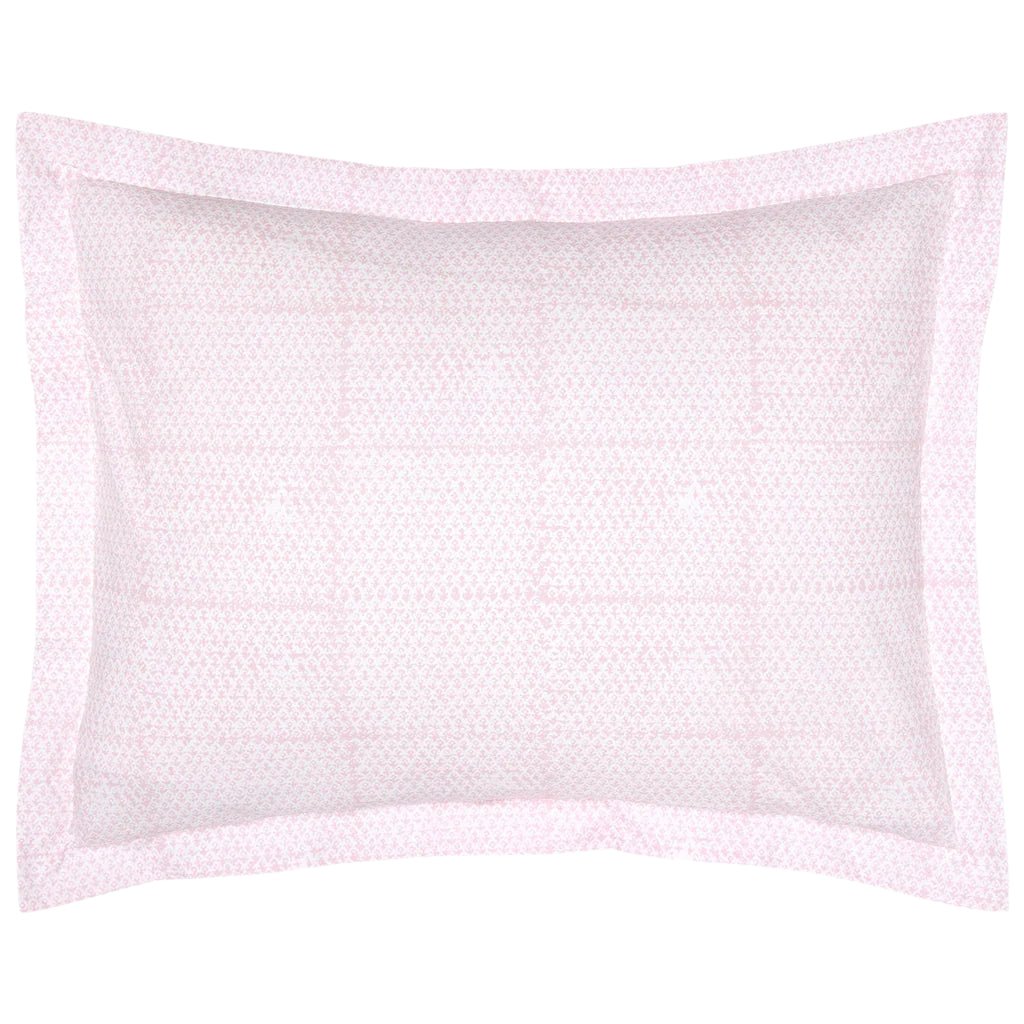 Pillow Sham - Poseti Lotus Pink Shams by John Robshaw at Fig Linens and Home