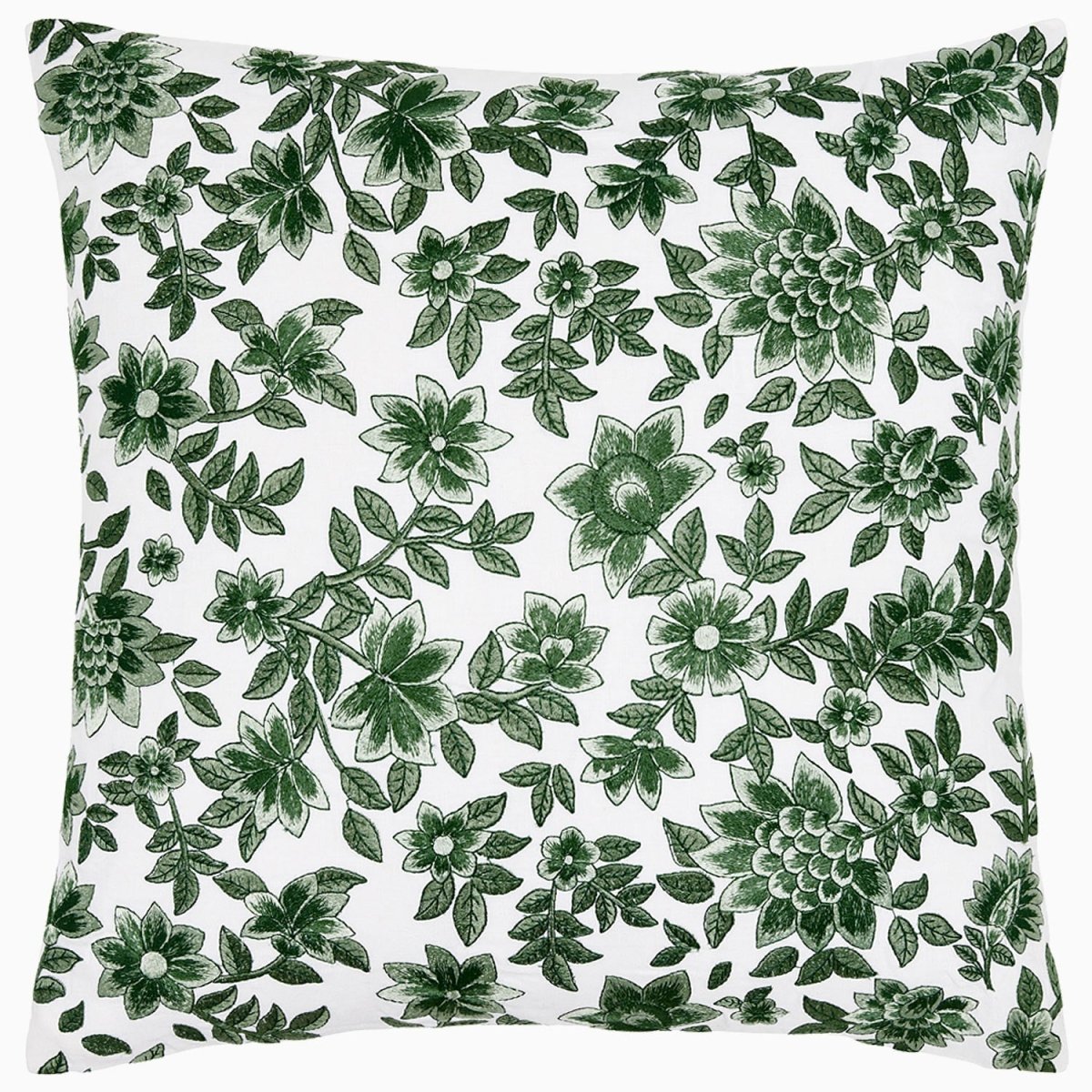 Rachana Sage Pillow by John Robshaw at Fig Linens and Home - 1