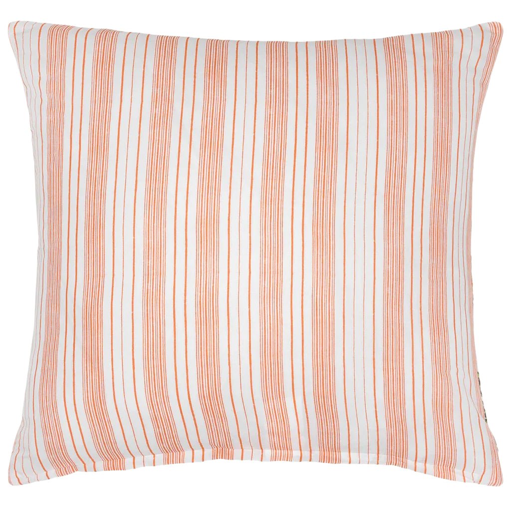 Euro Sham Back - Vivaan Sand Quilted Bedding by John Robshaw Textiles at Fig Linens and Home