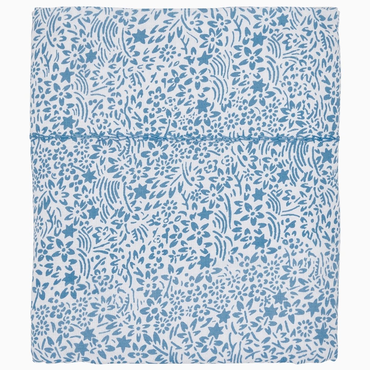 Zayan Light Indigo Sheet Set by John Robshaw at Fig Linens and Home - 3