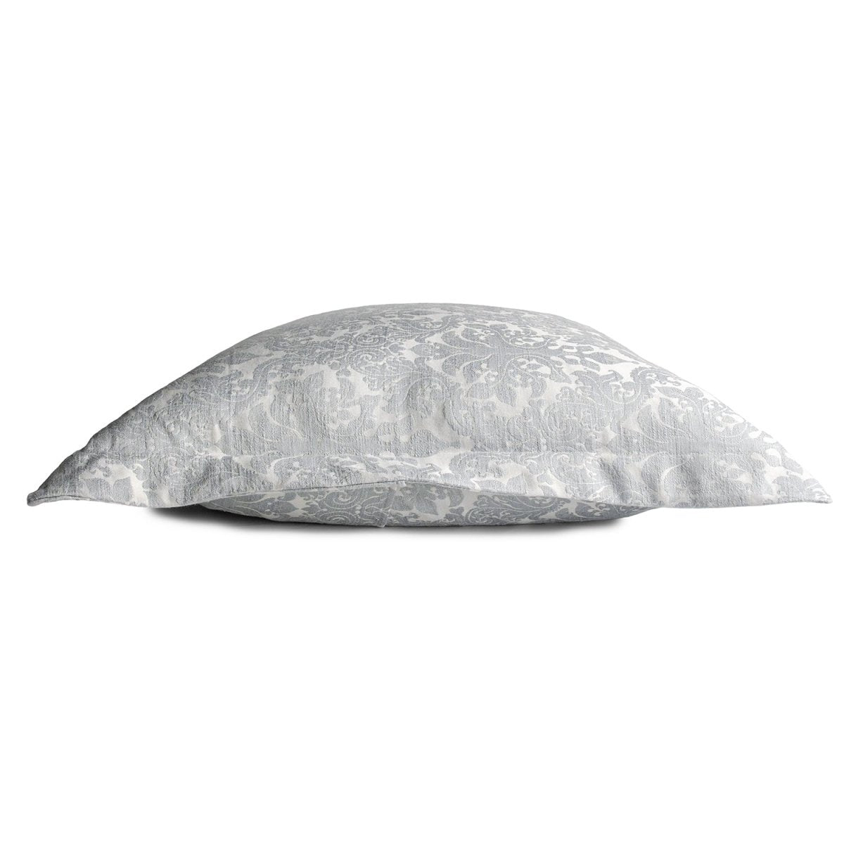 Euro Sham Side - Baroque Platinum Bedding by Kevin O'Brien at Fig Linens and Home