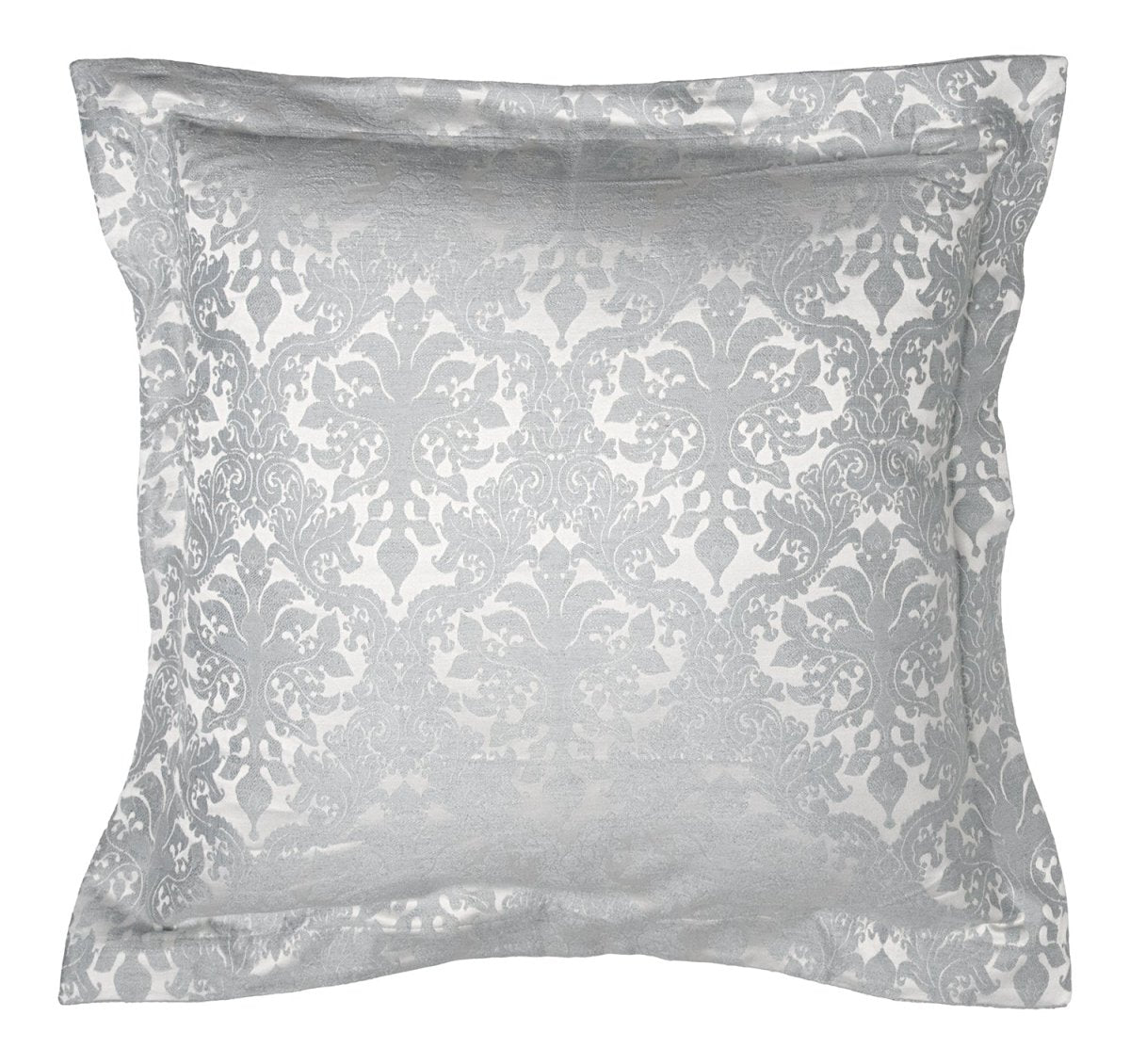 Euro Sham Front - Baroque Platinum Bedding by Kevin O'Brien at Fig Linens and Home