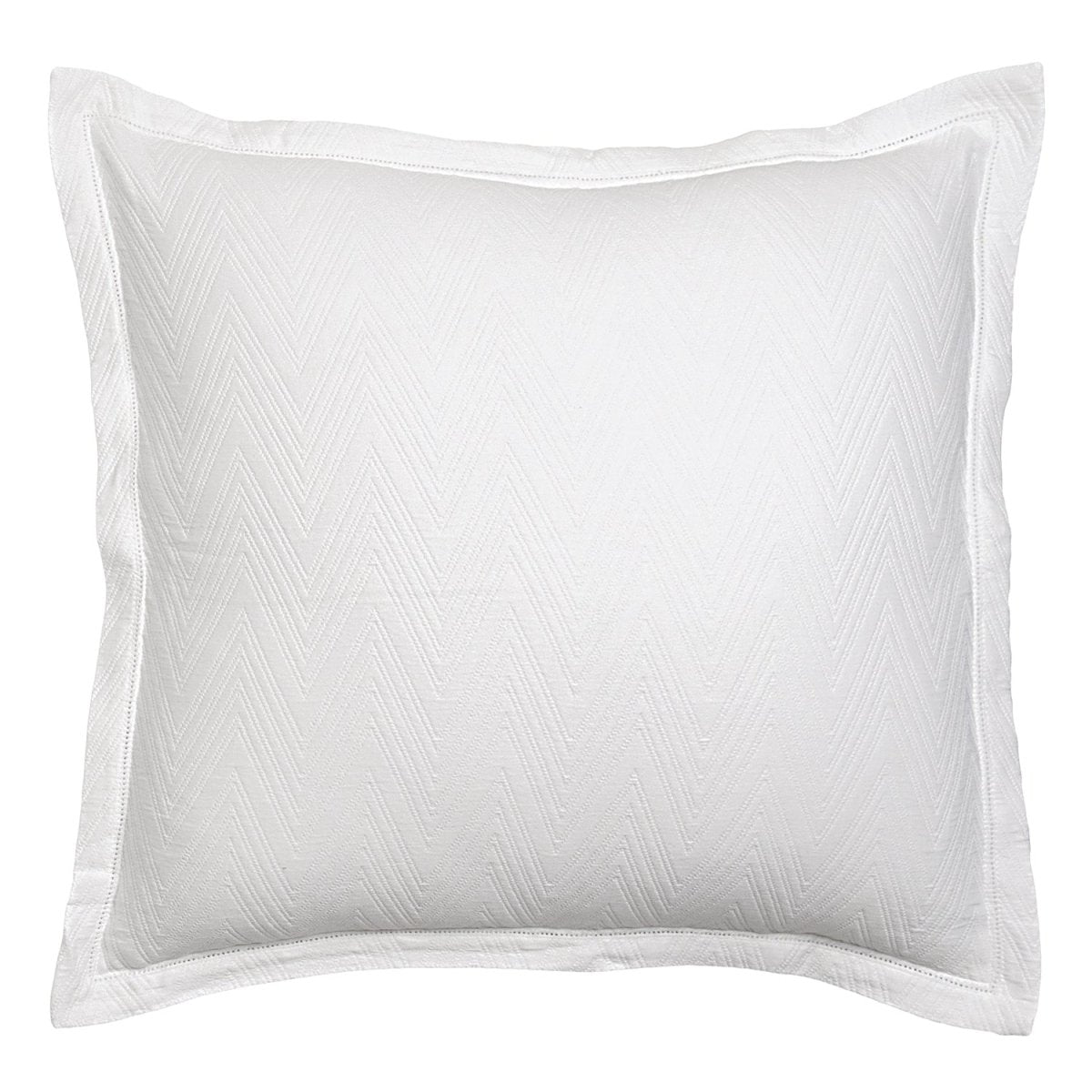 Euro Sham Front - Frisco Matelasse Bedding by Kevin O'Brien Studio at Fig Linens and Home