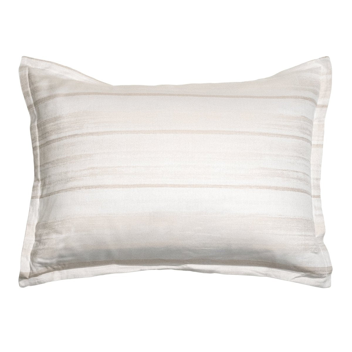 Standard Pillow Sham Front- Kevin O'Brien Mirage Sand Bedding at Fig Linens and Home